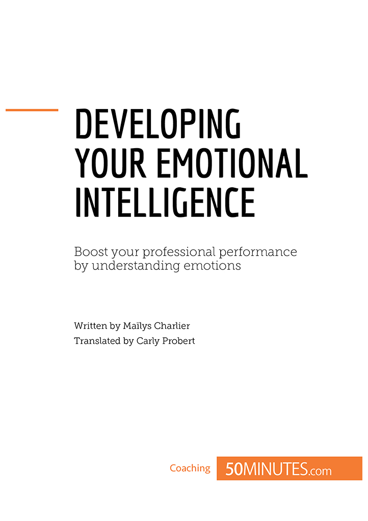 Emotional intelligence Problem How can I manage my emotions to maximise my - photo 2