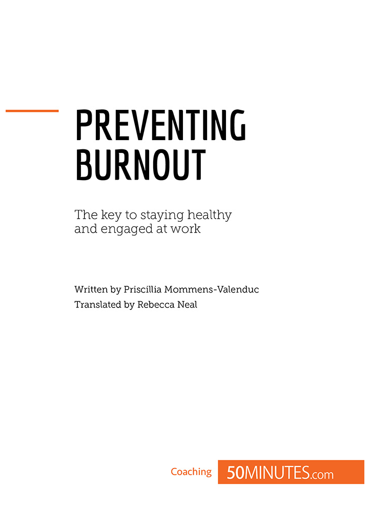 Burnout Issue how can I avoid getting trapped in the vicious circle of - photo 2