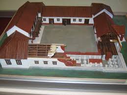 A model of a wealthy Romans villa Beautiful monuments and public buildings - photo 2