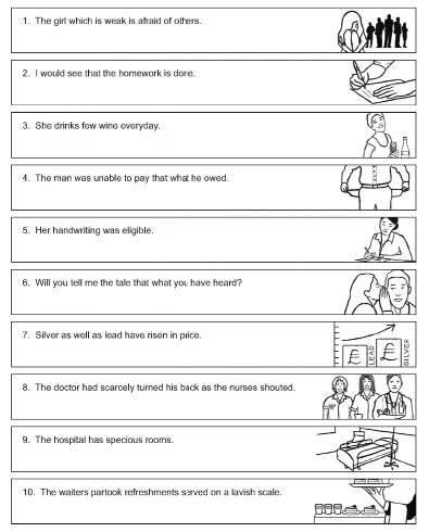 Correct any mistakes you find in the following sentences Correct any - photo 6