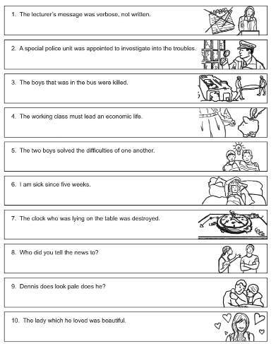 Correct any mistakes you find in the following sentences Correct any - photo 7