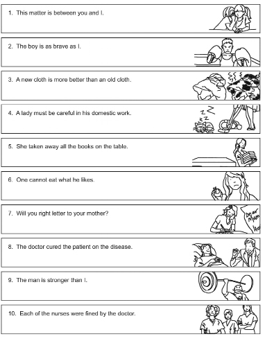 Correct any mistakes you find in the following sentences Correct any - photo 10