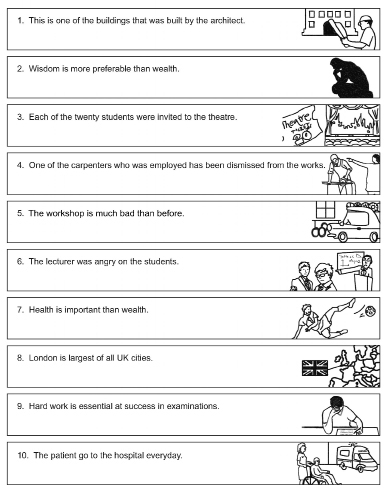 Correct any mistakes you find in the following sentences Correct any - photo 11