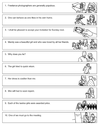 Correct any mistakes you find in the following sentences Correct any - photo 13