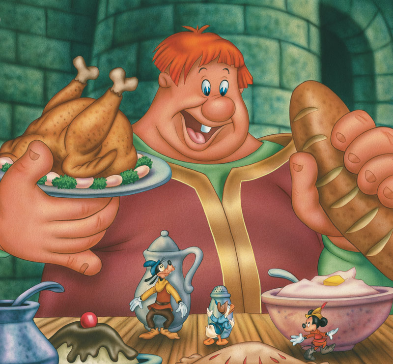 The giant walked to the table and started to make himself a big meal As he - photo 11