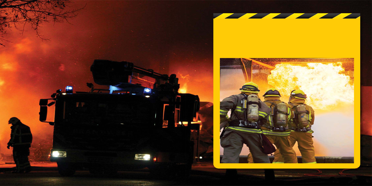 Fires Can Kill Firefighters respond to more than 350000 fires each year in - photo 5