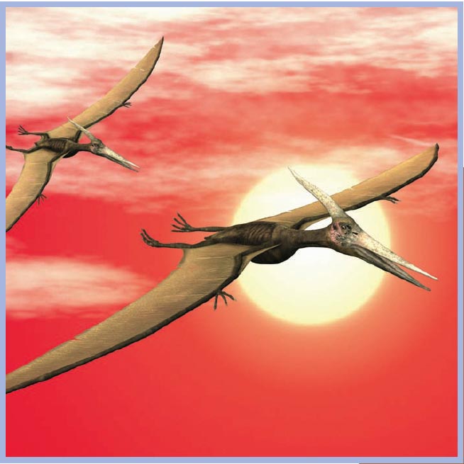 This flying reptile called a pteranodon teh-RAH-nuhdon lived about 80 - photo 5