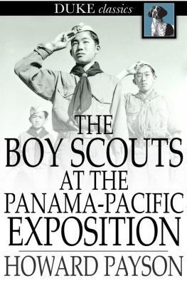 Howard Payson - The Boy Scouts at the Panama-Pacific Exposition