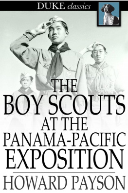 Howard Payson The Boy Scouts at the Panama-Pacific Exposition