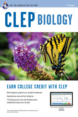 Laurie A. Callihan - CLEP Biology w/ Online Practice Exams