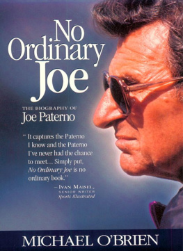 Michael OBrien - No Ordinary Joe: The Biography of Joe Paterno