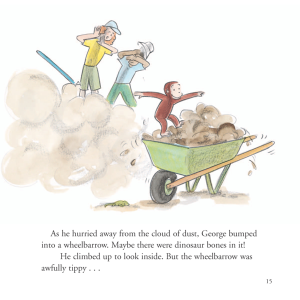 As he hurried away from the cloud of dust George bumped into a wheelbarrow - photo 17