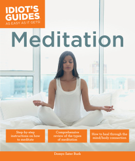 Domyo Sater Burk - Idiots Guides - Meditation