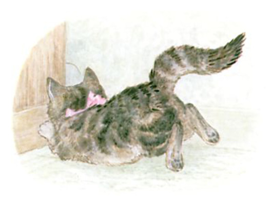 This is Miss Moppet jumping just too late she misses the Mouse and hits her - photo 8