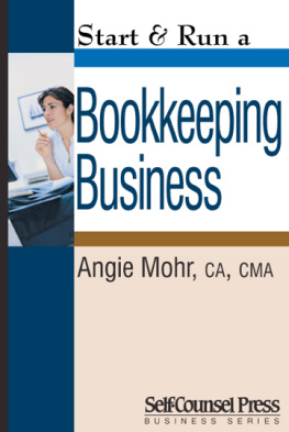 Angie Mohr - Start & Run a Bookkeeping Business