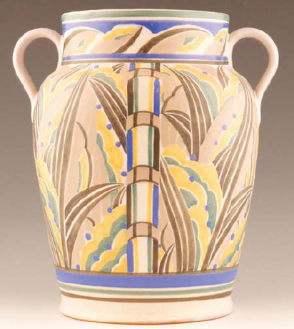 A shape 437 vase in BD pattern after designs by Truda Carter c 1930 From the - photo 6