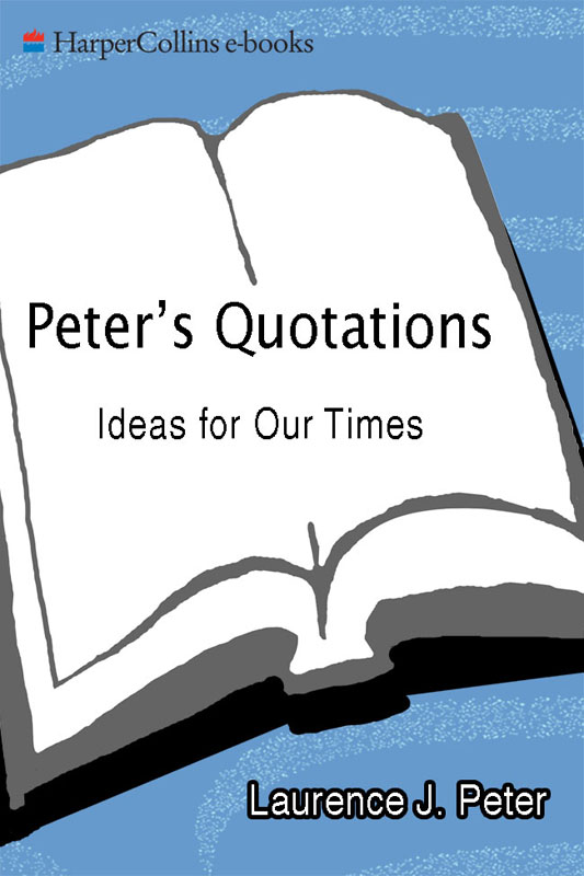 Contents PETERS QUOTATIONS THE PETER PLAN INDIVIDUAL INSTRUCTION - photo 1