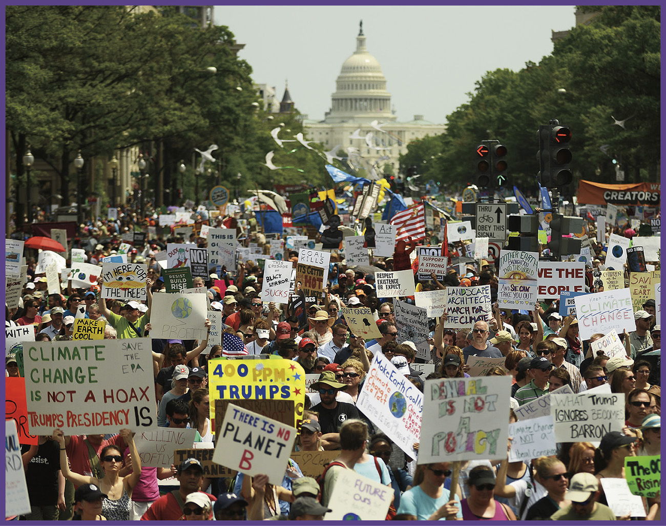 On April 29 2017 people in Washington DC protested the governments - photo 10