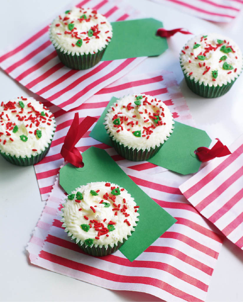 CHRISTMAS CUPCAKES This isnt our usual light moist sponge but a denser - photo 1