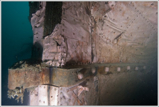 A close-up of Investigator s stern shows the gudgeon and draft marks This - photo 15