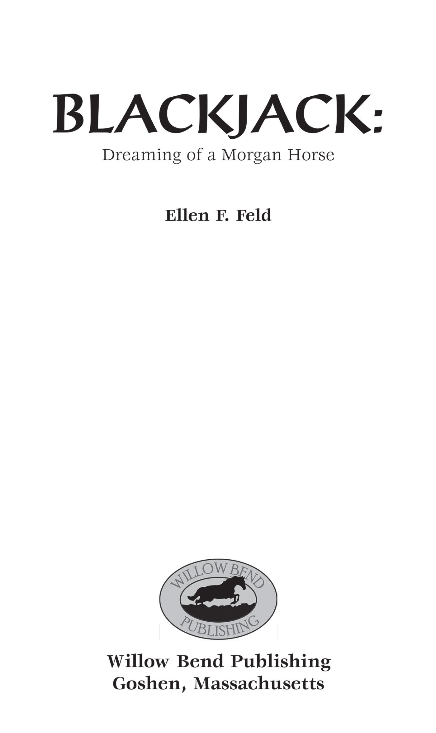 Copyright 2001 2004 and 2007 by Ellen F Feld Published by Willow Bend - photo 2
