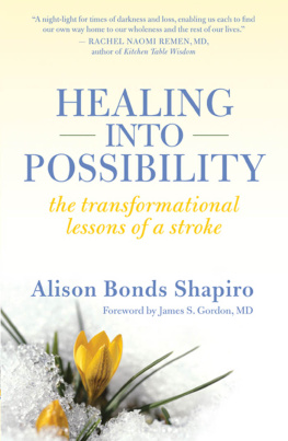 Alison Bonds Shapiro Healing into Possibility: The Transformation Lessons of a Stroke