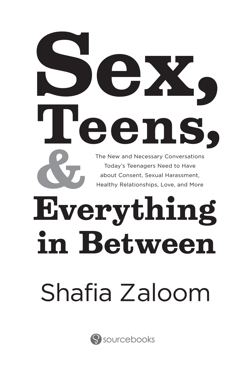 Copyright 2019 by Shafia Zaloom Cover and internal design 2019 by Sourcebooks - photo 2