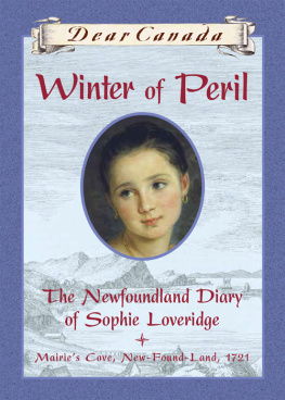 Jan Andrews - Winter of Peril: The Newfoundland Diary of Sophie Loveridge