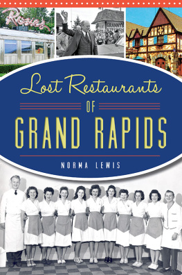 Norma Lewis Lost Restaurants of Grand Rapids