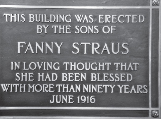 Donor plaques such as these lined the entryway of the Jewish Hospital - photo 6