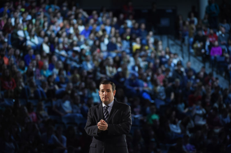 Sen Ted Cruz R-Tex announces his candidacy on Monday at Liberty University - photo 1