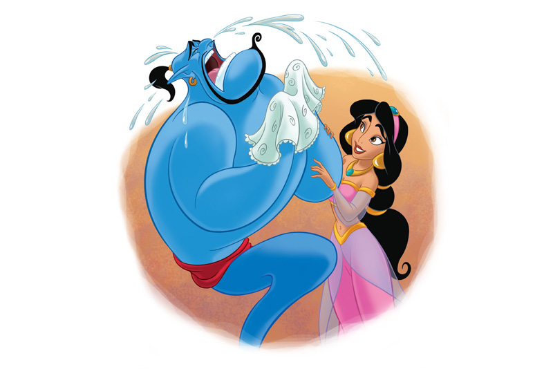 Jasmine laughed and became a bit embarrassed Genie you can find the same - photo 12