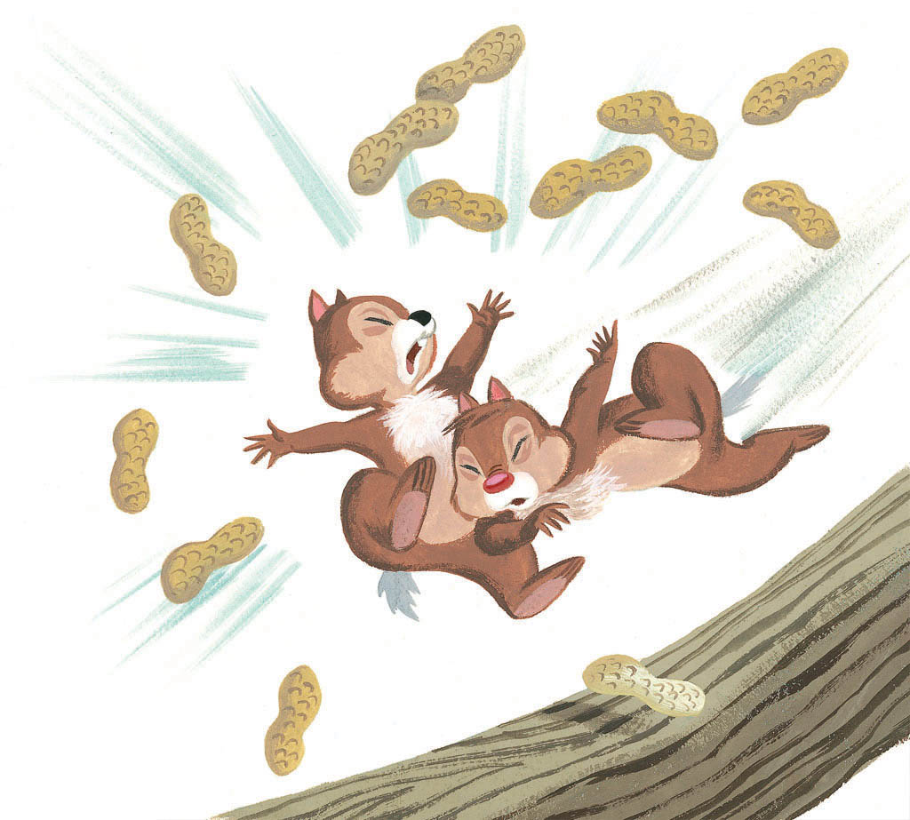 Chip and Dale were beginning to think that taking peanuts from Dolores would - photo 11