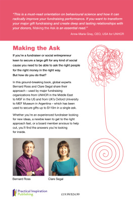 Bernard Ross - Making the Ask: The artful science of high-value fundraising