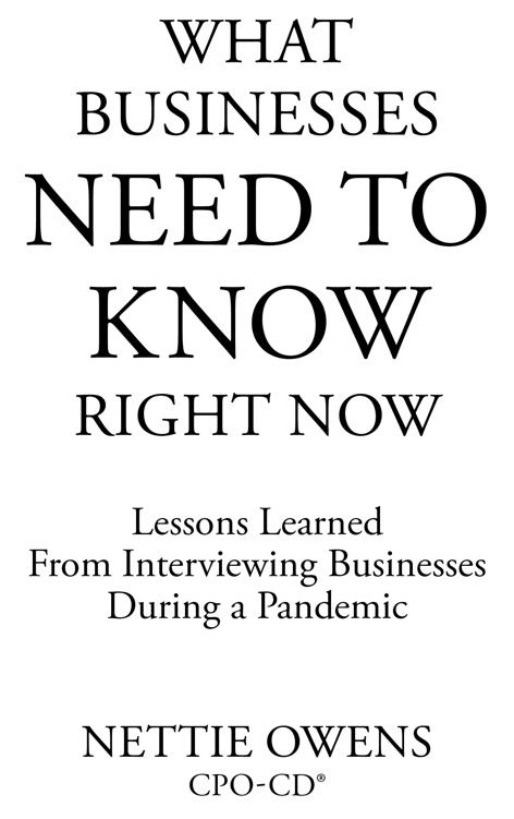 What Businesses Need To Know Right Now Lessons Learned From Interviewing - photo 1