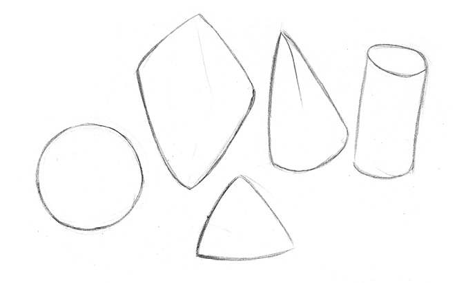 Basics Lead to Beasties Practice drawing these simple shapes before moving on - photo 4