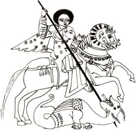 St George the patron saint of Ethiopia By ways untrod I walked with God by - photo 3