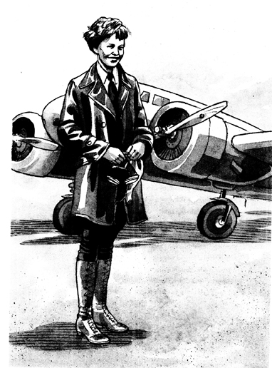 Illustrations PAGE Contents P AGE Amelia Earhart Young Aviator Up in the - photo 4