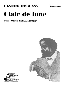 Claude Debussy Claire de Lune Sheet Music: Piano Solo