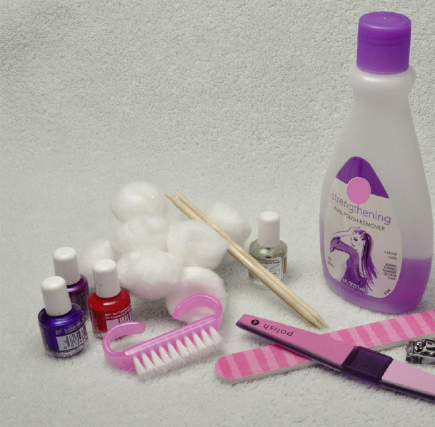 You Will Need clear base coat or top coat nail polish nail buffer - photo 3