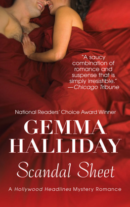 Gemma Halliday Scandal Sheet