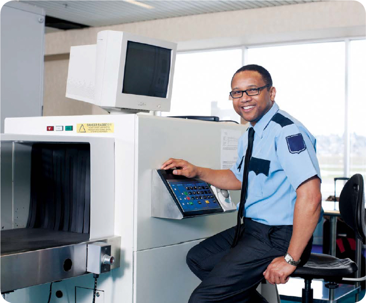 People who work on planes trains and ships use technology to keep travelers - photo 17