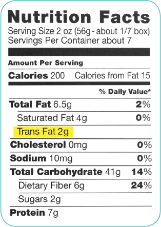 Most foods have easy-to-read labels that list calories sugar and fat counts - photo 15