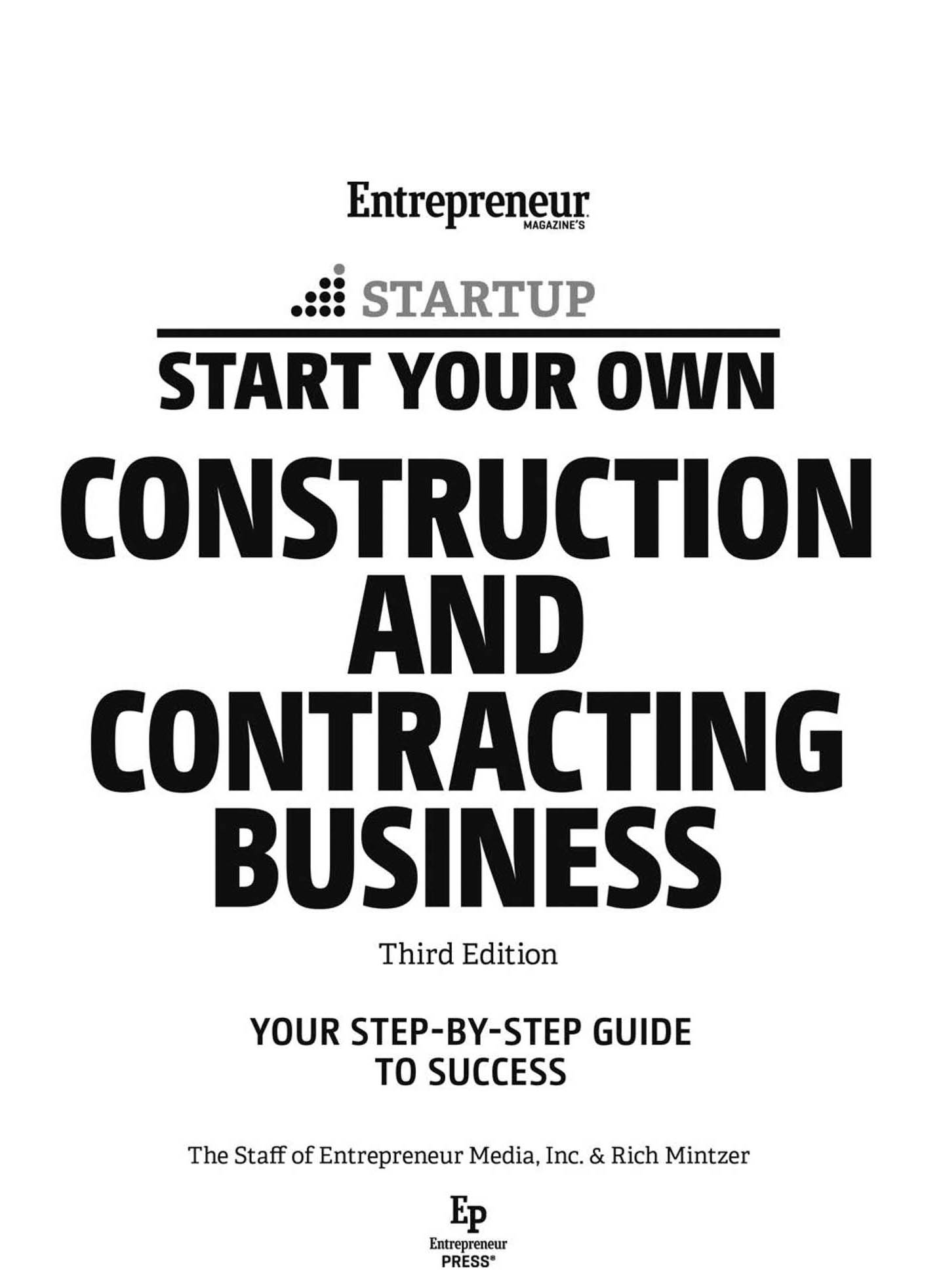 Entrepreneur Press Publisher Cover Design Andrew Welyczko Production and - photo 3