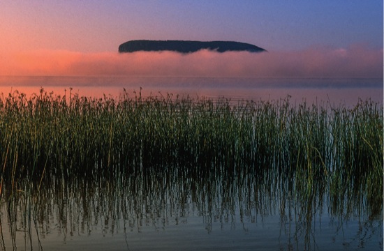 Inner Barn Island lost in the fog is the highest island on Lake Nipigon - photo 1