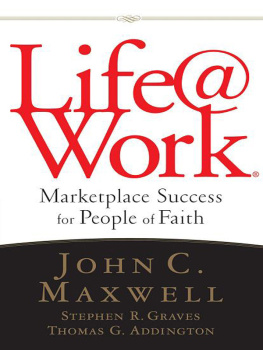 INJOY - Life@Work Workbook: Marketplace Success for People of Faith