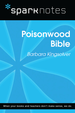 SparkNotes - The Poisonwood Bible: SparkNotes Literature Guide