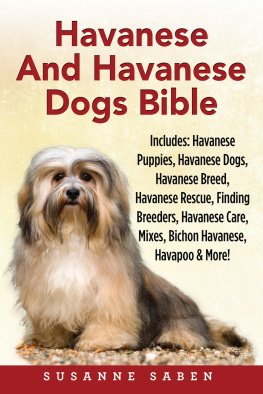 Susanne Saben Havanese and Havanese Dogs Bible: Havanese Puppies, Havanese Dogs, Havanese Breed, Havanese Rescue, Finding Breeders, Havanese Care, Mixes, Bichon Havanese, Havapoo & More!