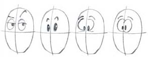 The Eyes For eyes simply draw two ovals with two black points to represent the - photo 6