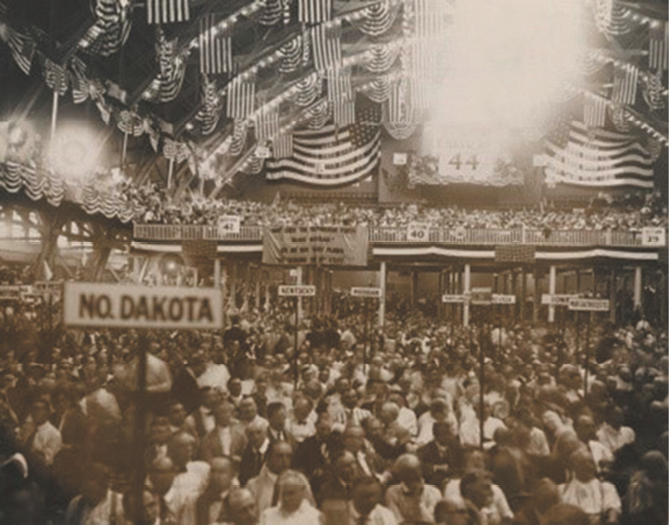 Republican Convention 1920 Republican Convention Chicago June 1920 Stretched - photo 2